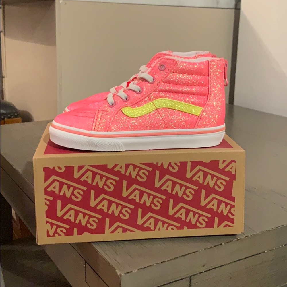 Vans kids sk8- hi zip